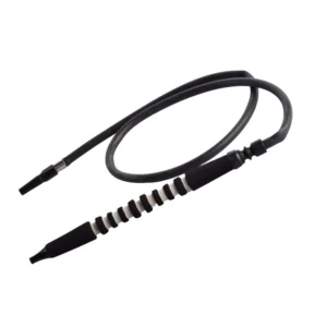 foam handle silicone hookah pipe black