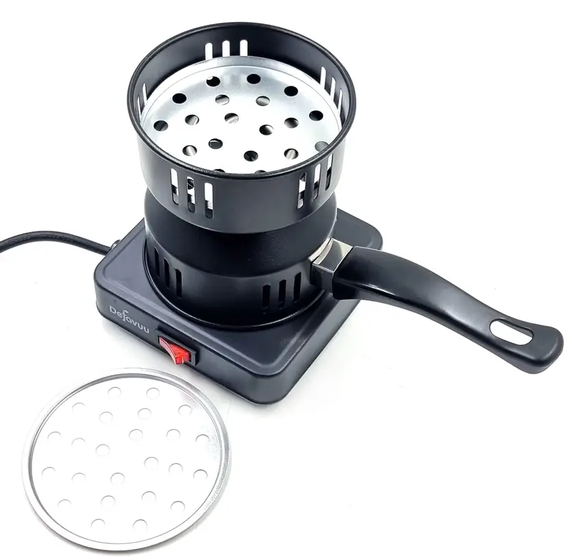 viovi charcoal burner lighter cooktop coil heater hookah coal starter sigdi stove electric cooking heater (1 burner)