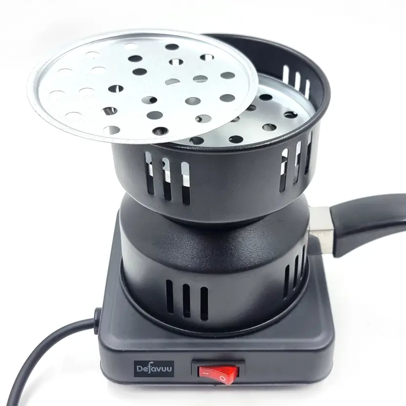 viovi charcoal burner lighter cooktop coil heater hookah coal starter sigdi stove electric cooking heater (1 burner)