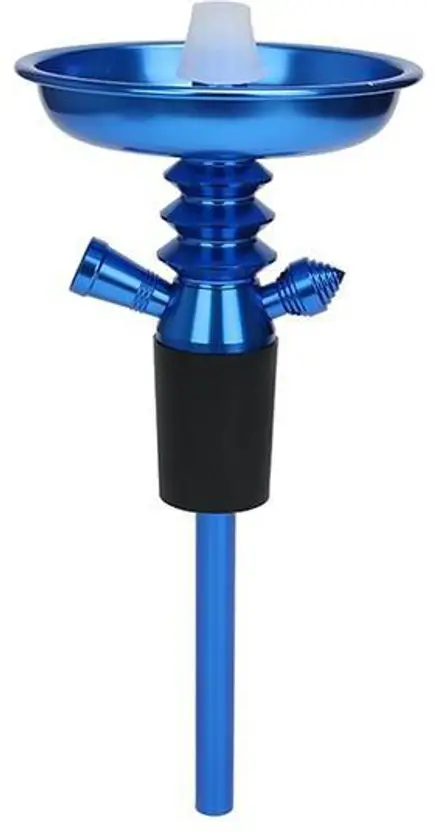 al shayz universal hobo bottle 12 inch aluminium hookah (blue)