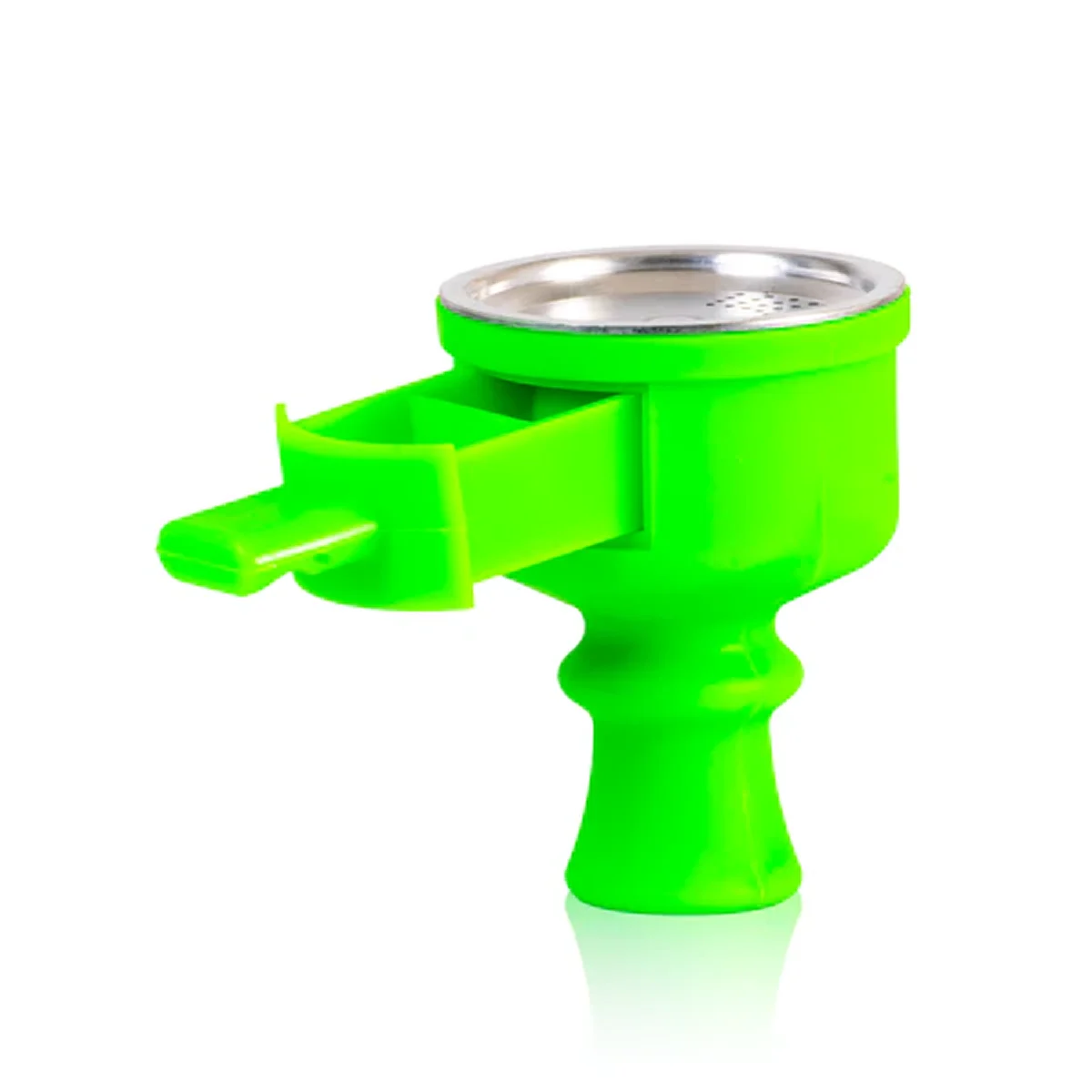 Neon Silicone Pull Drawer Hookah Chillum (Glow in the Dark)