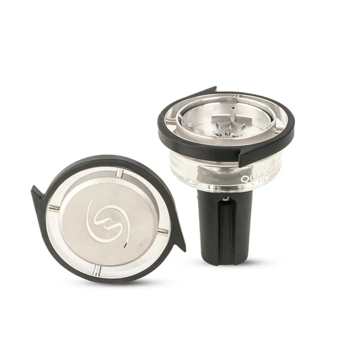 Quasar Hookah Chillum with HMD - Black - Image 12