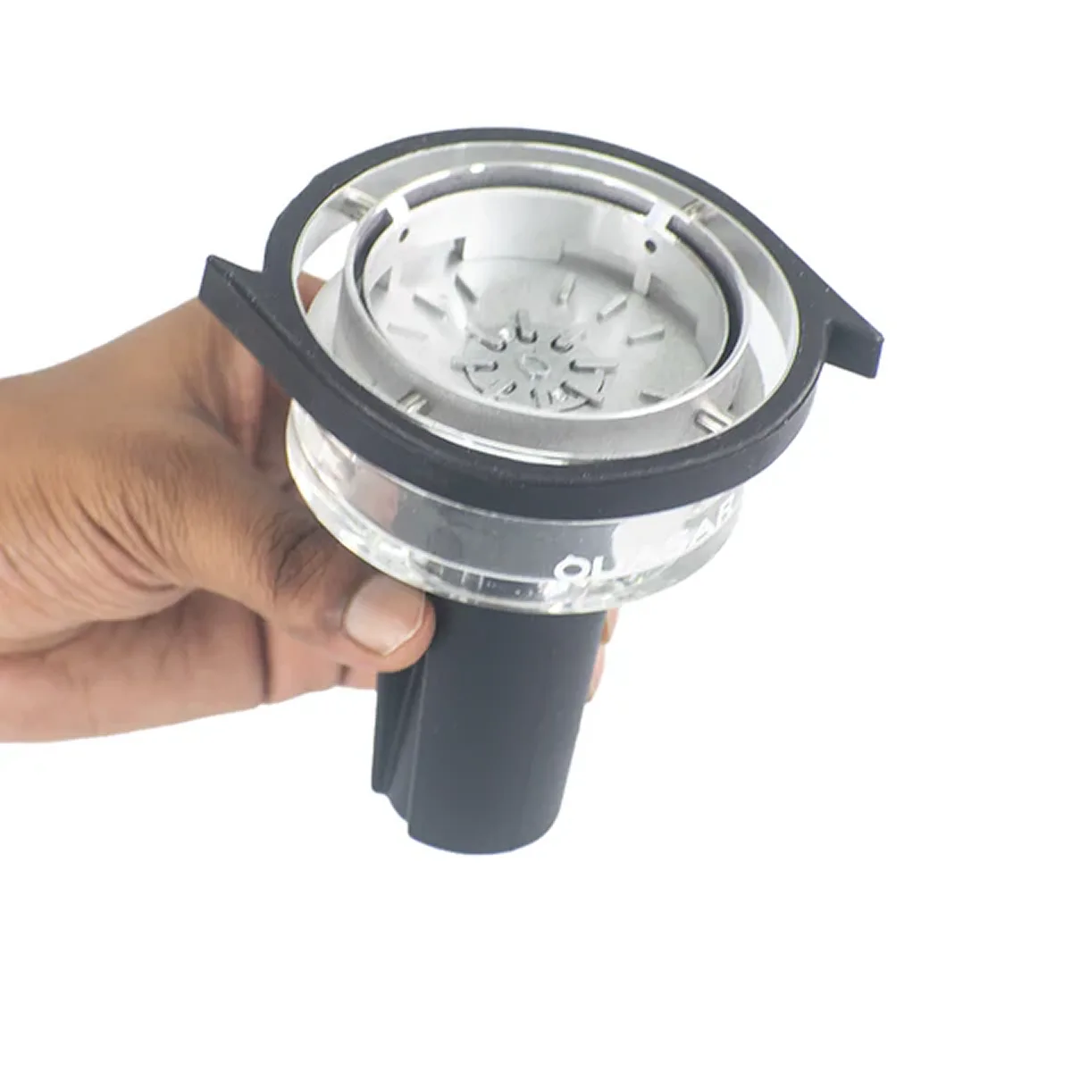 Quasar Hookah Chillum with HMD - Black - Image 9